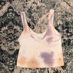 out from under tie dye tank top